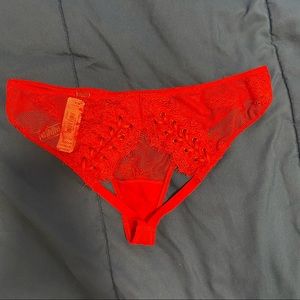 NWT Red Victoria’s Secret Panties Lingerie